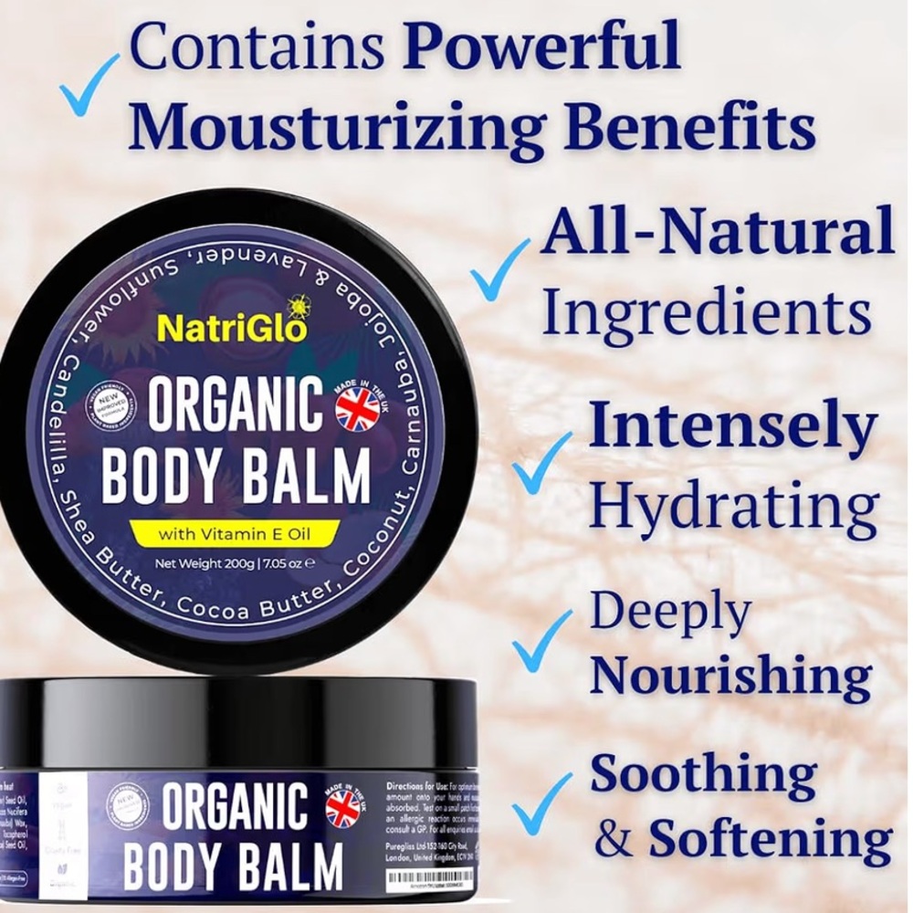 Organic Body Balm - Picture 2 of 3
